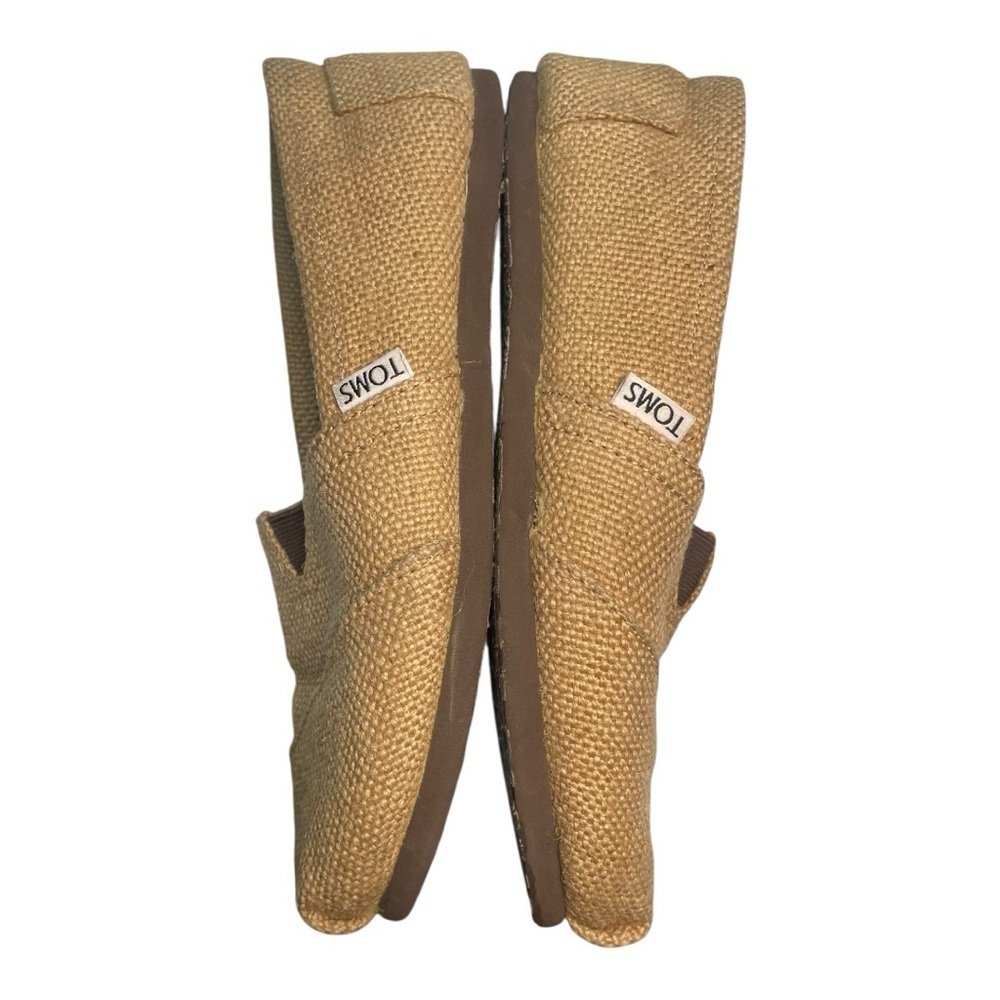 Toms Classic Natural Burlap Women’s Canvas Espadrilles Shoes Size 7 US - Picture 9 of 9